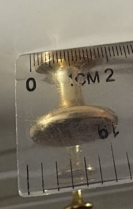 Ручки меблеві золоті