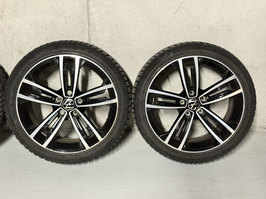 Komplet koł R18 VW 7.5J318H2 ET49 + 225/40 Nokian 2020 r. 6mm