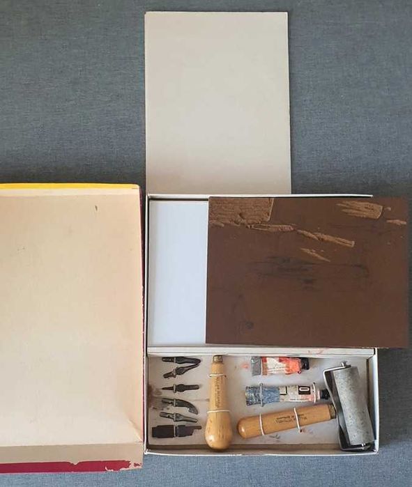 William Mitchell s linocraft set vintage antigo e raro