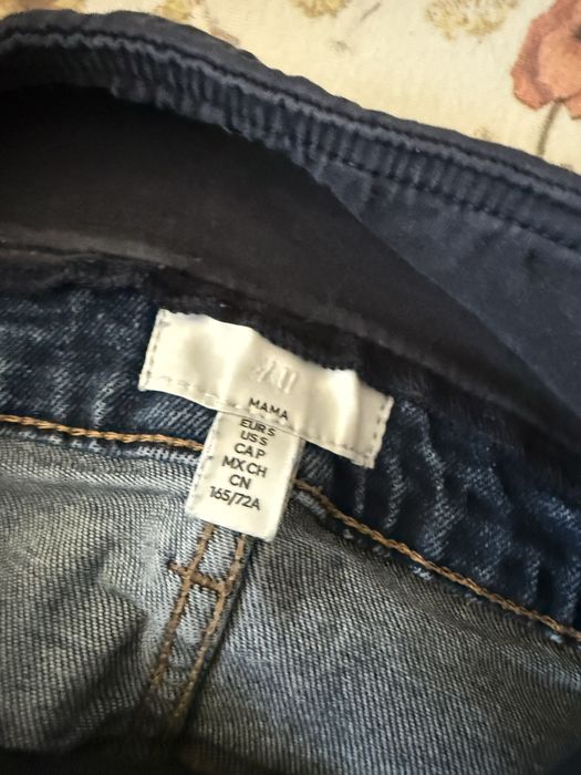 Skinny Jeansy ciążowe rozmiar S