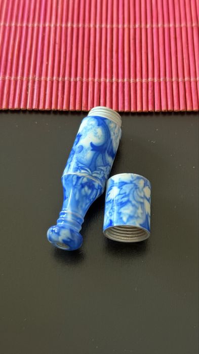 Cachimbo pequeno vintage cerâmica