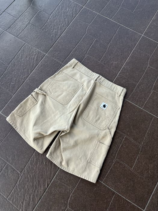 Шорти Carhartt Baggy shorts white logo