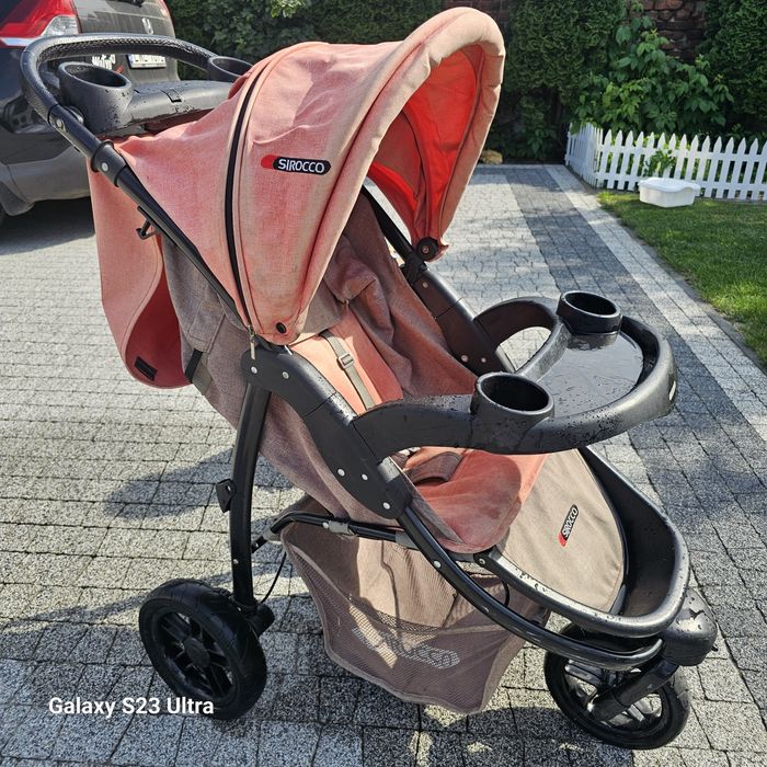 Wózek spacerowy Sirocco Pink