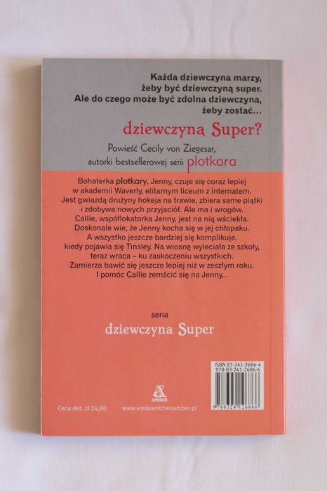 Kolejna odsłona - Cecily von Ziegesar książka Plotkara Gossip Girl