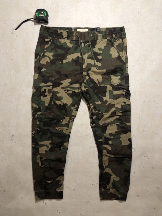 Штани H&M LOGG Stretch карго штани джогери outdoor cargo military