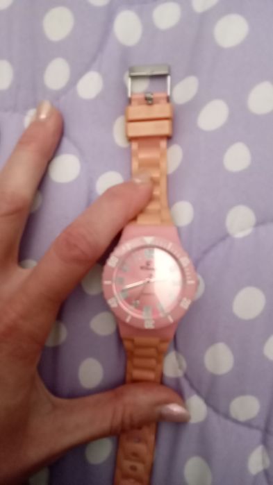 Relógio rosa senhora