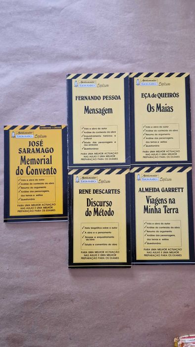 Livros de apoio à leitura