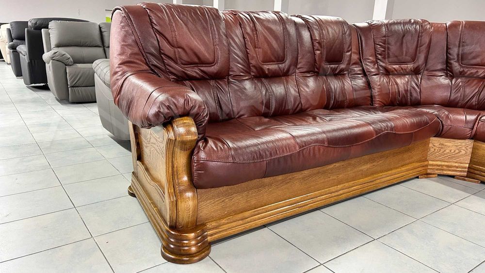 Naroznik skorzany stylowy OMEGA