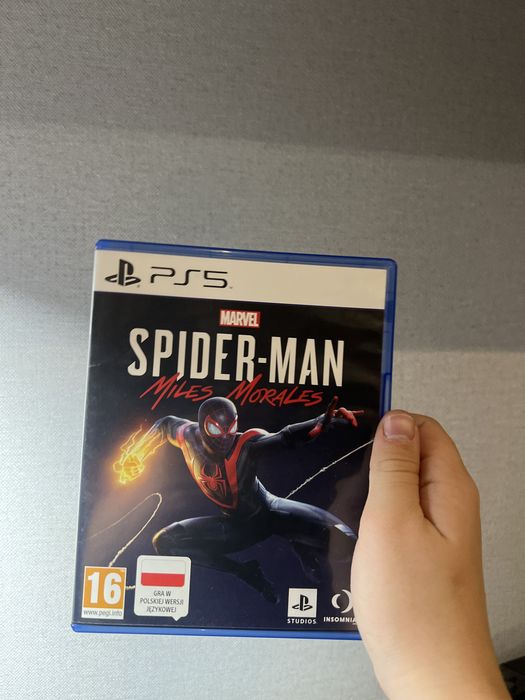 Диск spider man Miles Morales