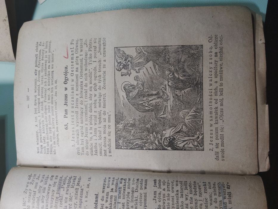 1959 stare papiery Gamrat Jasło stara Biblia 1923 rok
