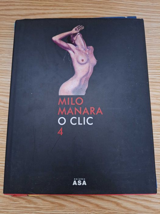 Livro BD Erótico O Clic 4 Milo Manara