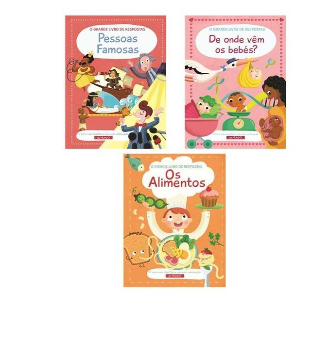 O Grande Livro de Respostas: Famosas /Alimentos/Bebés -Desde 5,50€