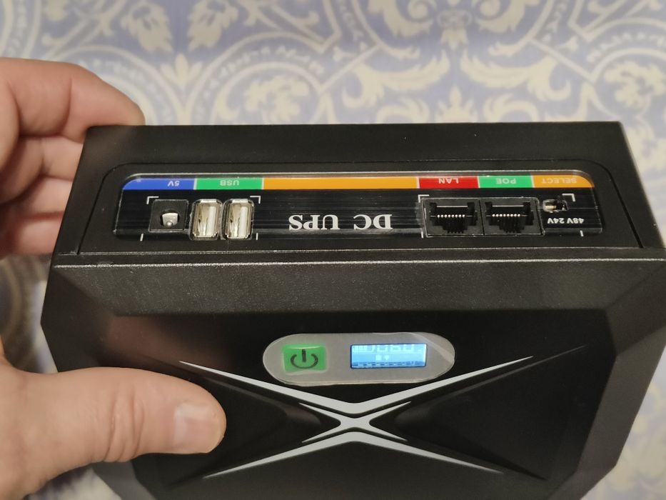 Бесперебійник для роутера, камер наблюдения