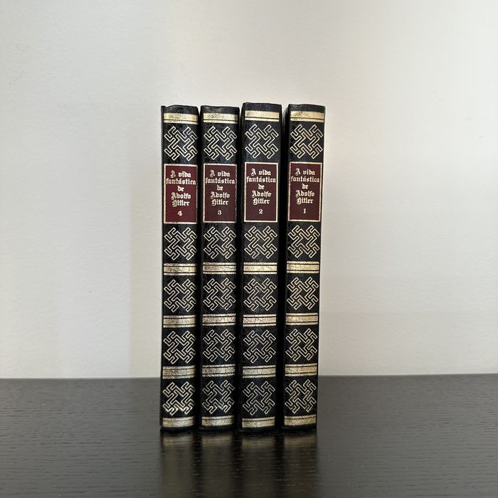 A vida fantástica de Adolfo Hitler- coleção de livros