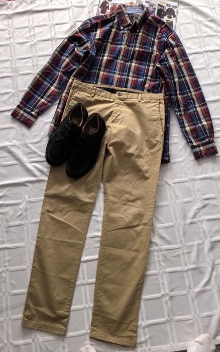 Spodnie męskie chinosy marki Tommy Hilfiger rozmiar W30