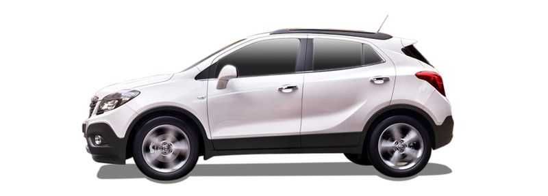 Bagażnik dachowy OPEL MOKKA SUV 2013 do 2019 Bazowy belki dach Relingi