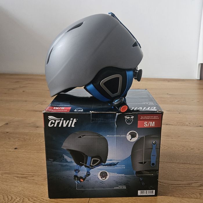 Kask + gogle narciarskie crivit