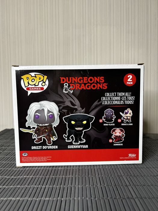 Funko pop Drizzt Do' Urden & Guenhwyvar - DnD