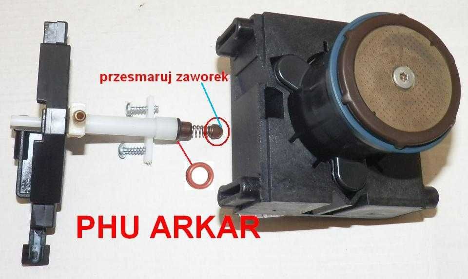 Zawór crema zaparzacza ekspres Jura AEG Siemens Bosch Nivona Melitta