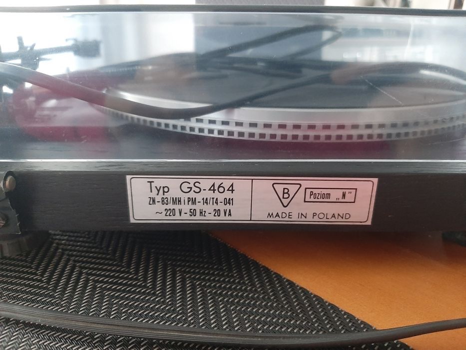 Gramofon Unitra Fonica GS464