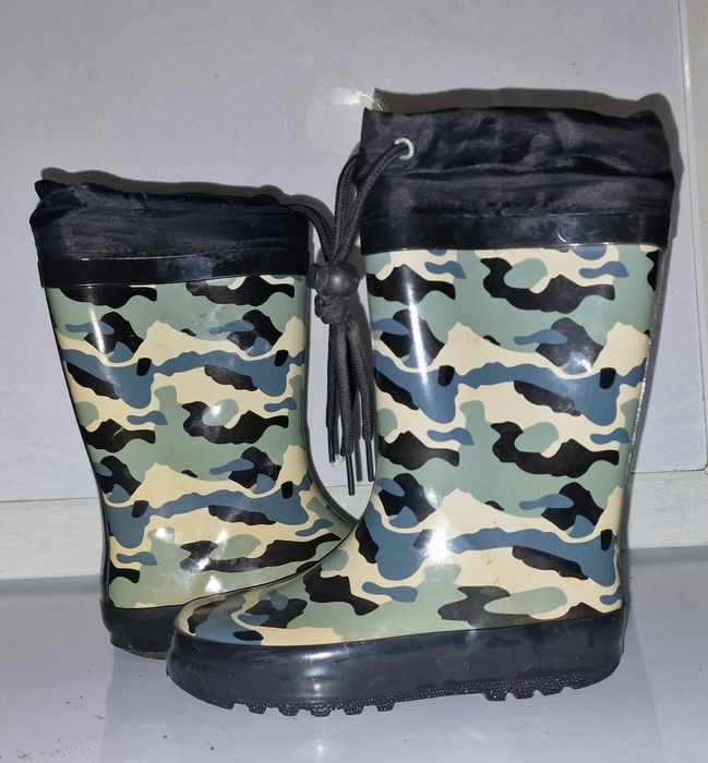 Kalosze,gumowce chlopiece roz 30 (wkładka 18 cm)