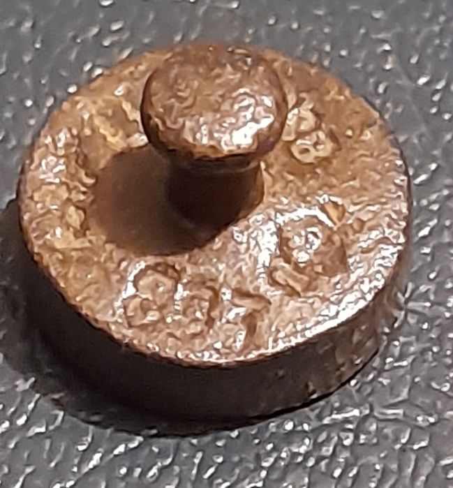 Zabytkowy odważnik aptekarski lub jubilerski