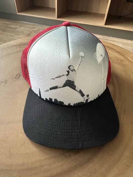 Czapka Jordan Snapback fullcap jumpman siateczka z siateczką