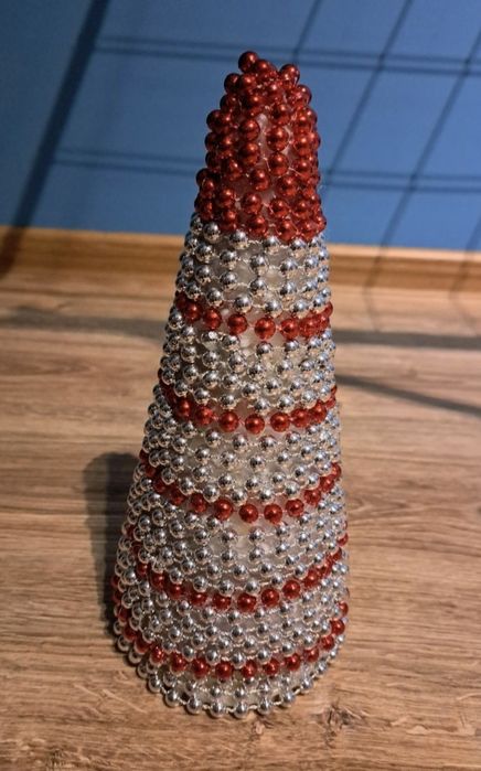 CENA ZA CAŁOŚĆ  Zestaw choinek. Świąteczne Włóczka sznurek  bawełniany