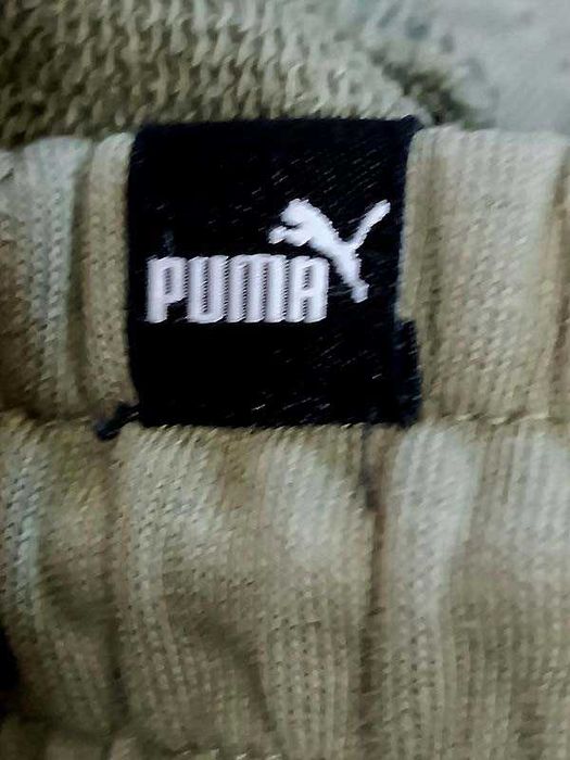 Puma bawełniane spodnie dresowe roz M