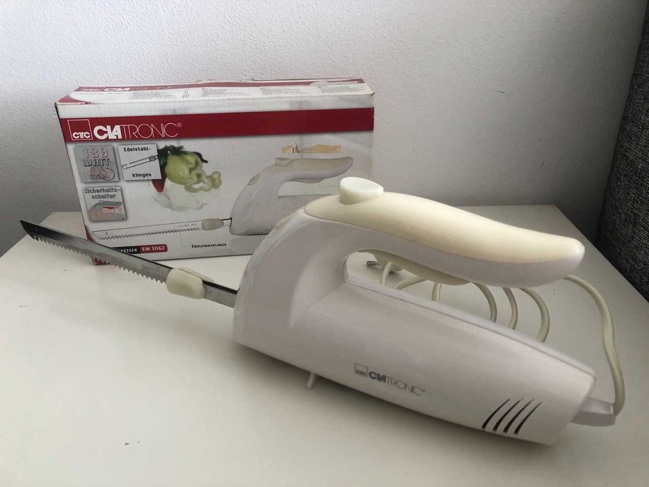 Кухонний електроніж Electric Knife EM 3062 білий