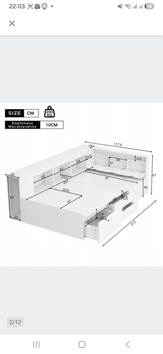 Łóżko młodzieżowe