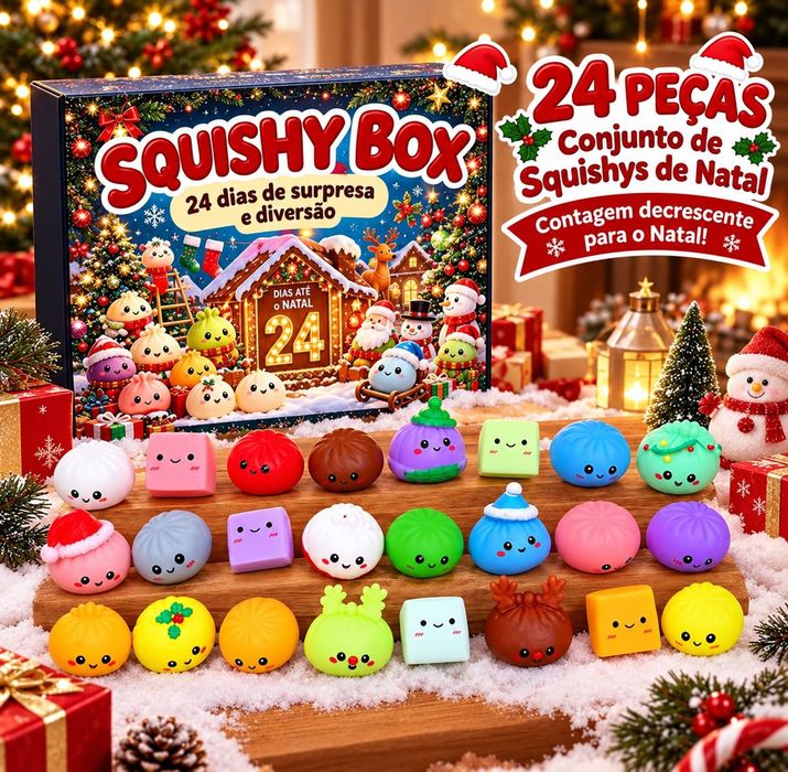 Squishy Box - Calendário do Advento