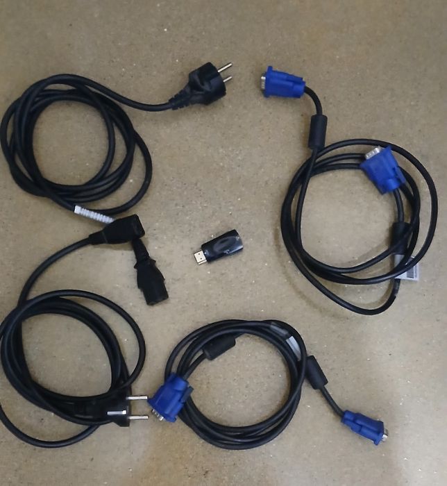 Monitores HP w2007v com cabos LER DESCRIÇÃO