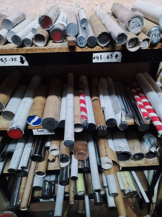 Штоки хромовані заготовки прутки цементовані