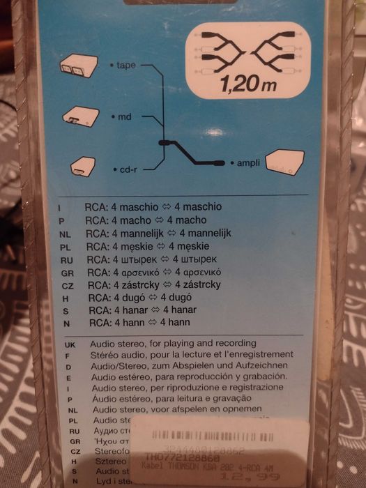 Zestaw kabli Thomson