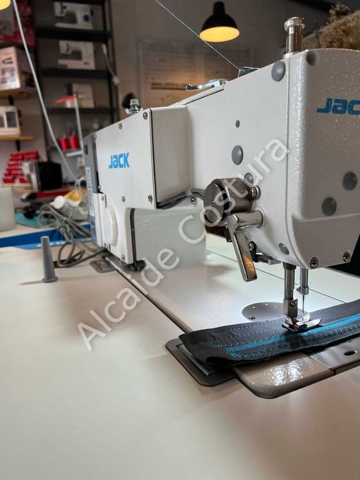 Máquina de costura industrial com zigue-zague JACK novo modelo