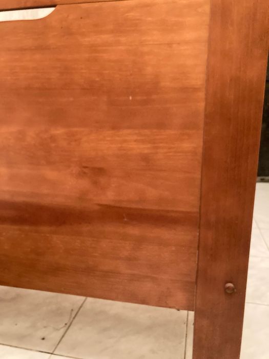 Cama de solteiro madeira