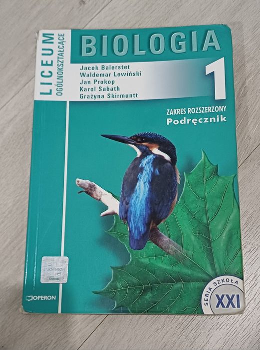Biologia 1 OPERON podręcznik zakres rozszerzony