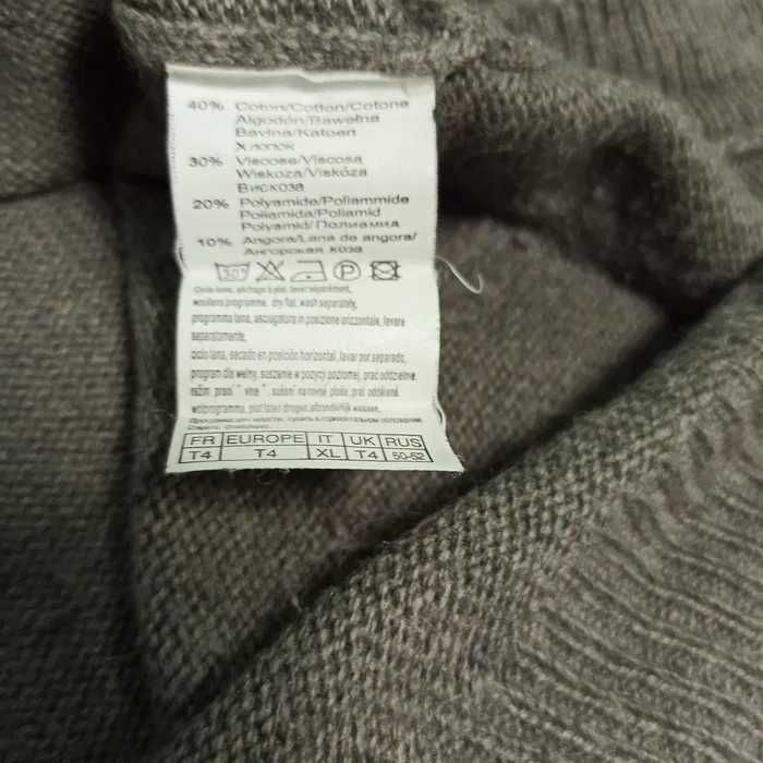 Sweter -Angora Camaieu roz XL