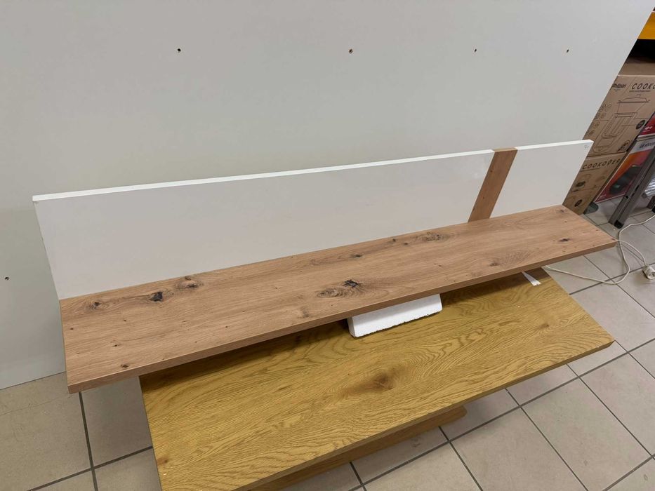 Półka ścienna 140 cm TULUZA Biały  Powystawowy