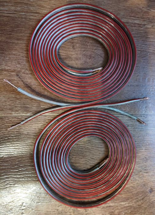 Кабель акустический OEHLBACH cable T.M. и Real Cable.  и  In EAGLE CABLE SILVER  Made in GERMANY