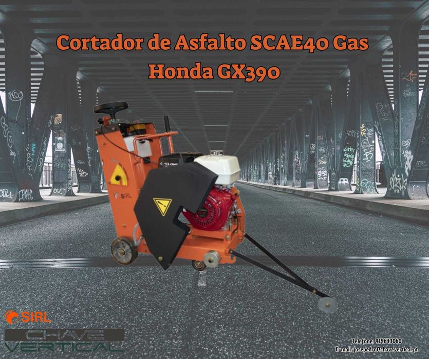Cortador de Asfalto SCAE 40   JR19