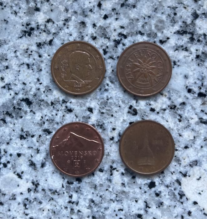 Moedas para troca