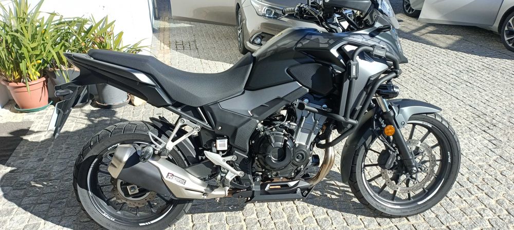 honda Cb 500x como nova só 9500 klm carregada extras