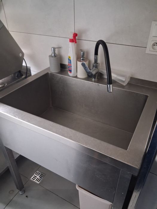 Zlewozmywak gastronomiczny nierdzewny
