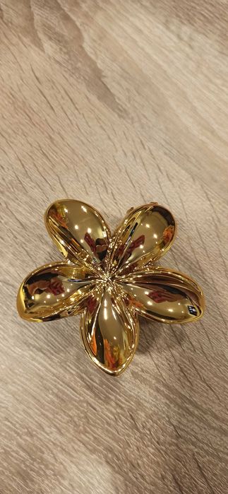 Złota spinka/klips do włosów