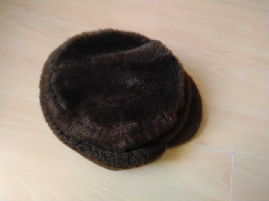 Czapka męska futerko z PRLu