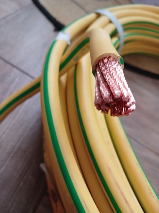 ПВ-3 50 гибкий желто-зеленый черный красный провод по факту ПВ-5