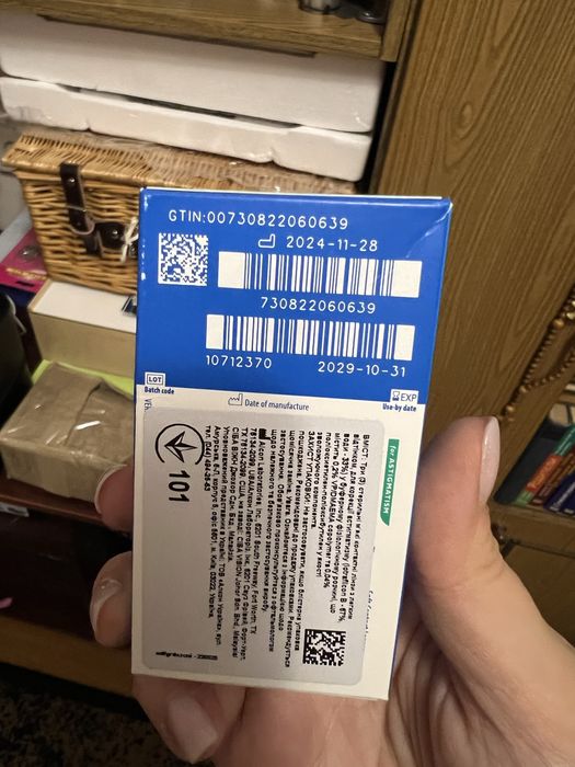 Контактные линзы Air Optix Astigmatism