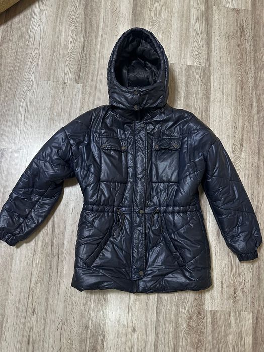 Курточка тепла темно-синя